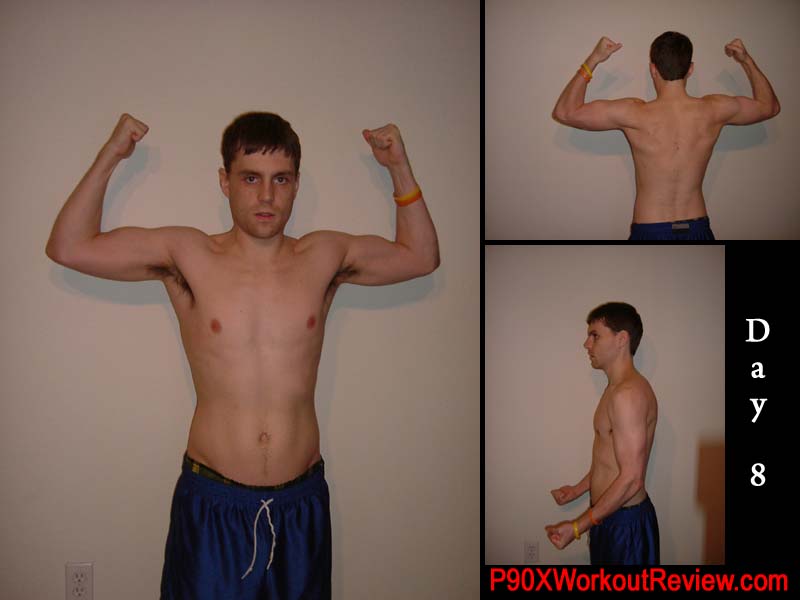 Chris P90x Results Day 8